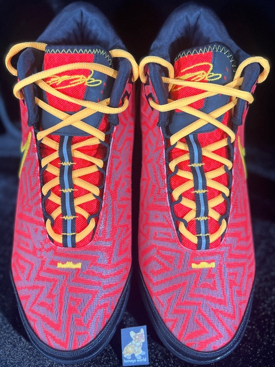NIKE LeBron NXXT Sneakers | Basketball Crimson Sundial HF0712-600 | Mens 9.5 main image 5